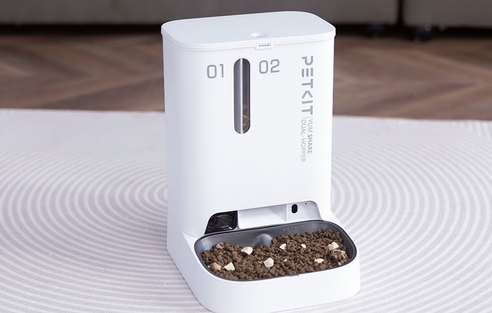 PetKit Yumshare Dual Hopper Chytrý dávkovač krmiva