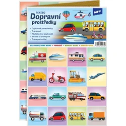 Pexeso 3xA4 Dopravní prostředky