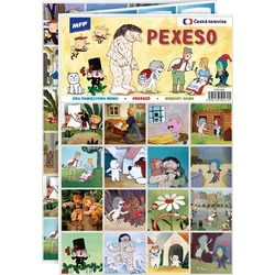 Pexeso 3xA4 Večerníčky z ČT ll.