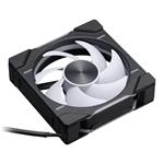 PHANTEKS D30 PWM D-RGB 120mm ventilátor, 3ks, čierny