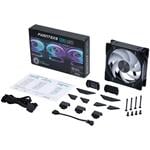 PHANTEKS D30 PWM D-RGB 120mm ventilátor, černý