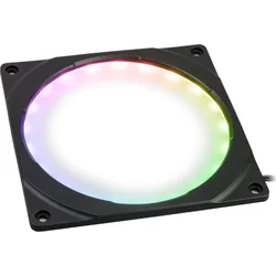 PHANTEKS Halos Lux Digital 140mm rám, Digital-RGB - Alu, čierny