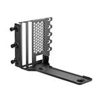 Phanteks Vertical GPU Bracket II + PCI-E 4.0 x16 riser ribbon cable, black