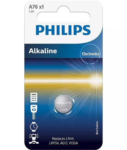 PHILIPS A76/01B Minicells baterie, alkalická, knoflíková