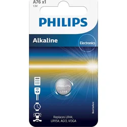 PHILIPS A76/01B Minicells baterie, alkalická, knoflíková