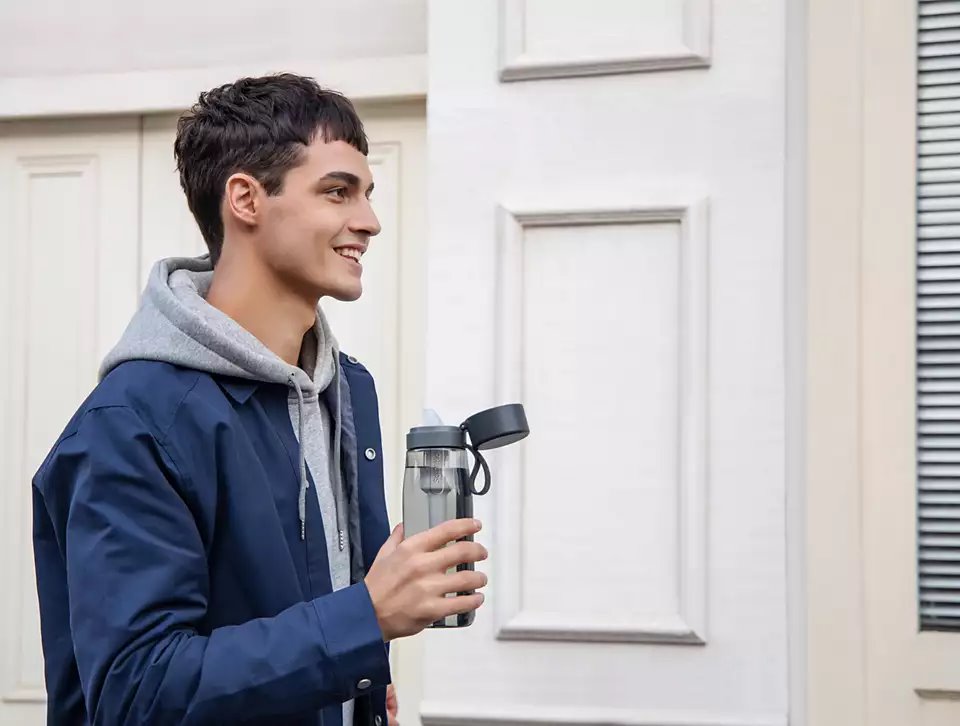 Philips GoZero Filtrační láhev, šedá