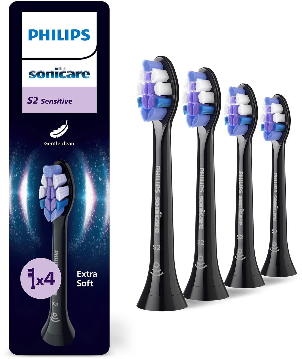 Philips HX6054/88 Sonicare S2 Sensitive - 4ks
