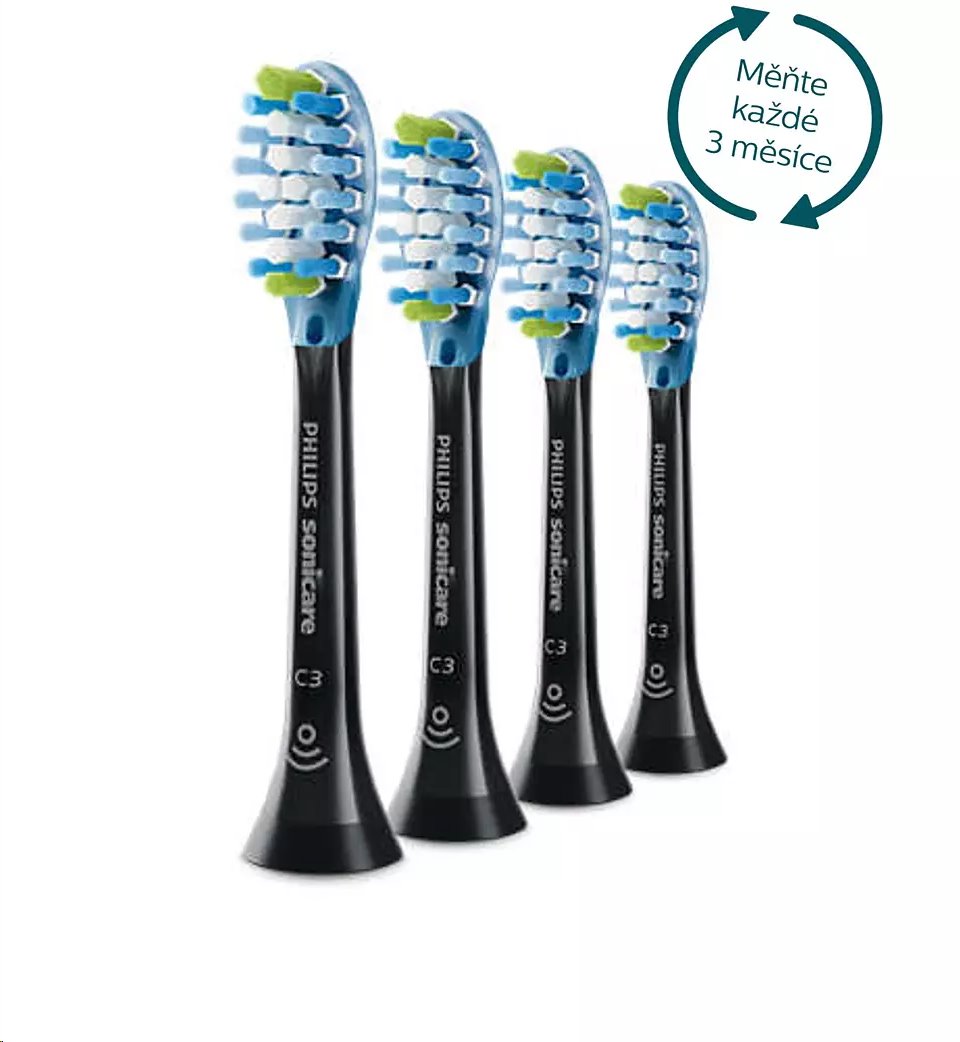 Philips HX9044/33 Sonicare C3 Premium Plaque Defence - 4ks