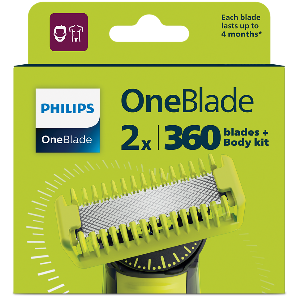 Philips QP624/50 OneBlade 360 Náhradní břity