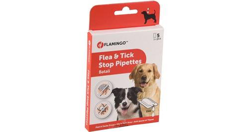 Pipety Flamingo pre psov 5x2ml
