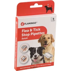 Pipety Flamingo pre psov 5x2ml