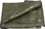 Plachta zakrývací STANDARD, 2 x 3 m, zelená