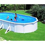 Planet Pool Bazén Classic WHITE/Blue – samotný bazén 610x375x120 cm vč. skimmeru