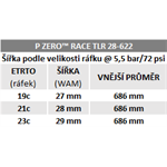 Plášť Pirelli P ZERO Race TLR Colour Edition 28-622, SPEEDCore, SmartEVO, červený