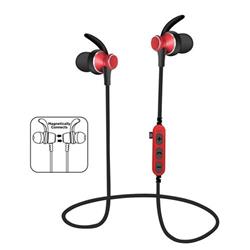 Platinet PM1060R sportovní bluetooth sluchátka s microSD, červená 5907595444651 - Sluchátka