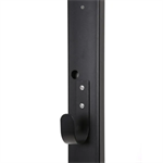 Platinet univerzální stojan PEVSTAND pro Wallboxy, pozink, držák kabelu, 120cm, černá