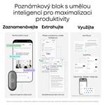 PLAUD Note Pin S Black - AI hlasový záznamník + náramek a šňůrka na krk