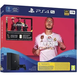 PlayStation 4 Pro 1TB G, černý + hra FIFA20