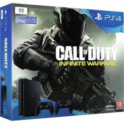 PlayStation 4 Slim 1TB, černá, 2x DS4 + Call of Duty: Infinite Warfare