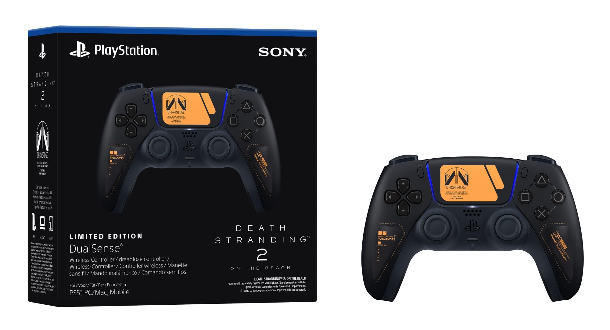 PlayStation 5 DualSense Death Stranding 2 Limited Edition V2