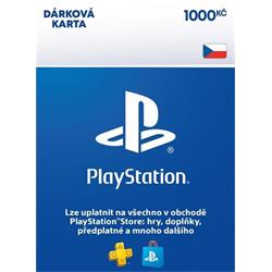 PlayStation Store CZ e-wallet - 1000 Kč credit