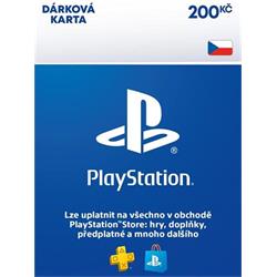 PlayStation Store CZ e-wallet - 200 Kč credit