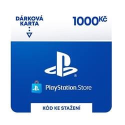 PlayStation Store CZ el. peněženka - kredit 1000 Kč