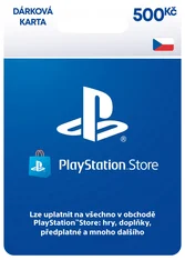 PlayStation Store - Dárková karta 500 Kč
