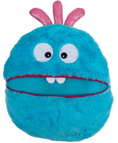 Plyšový polštář Zippy Friends, modrý