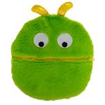 Plyšový polštář Zippy Friends, zelený