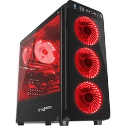 Počítačová skriňa GENESIS IRID 300 RED MIDI TOWER USB 3.0 NPC-1131