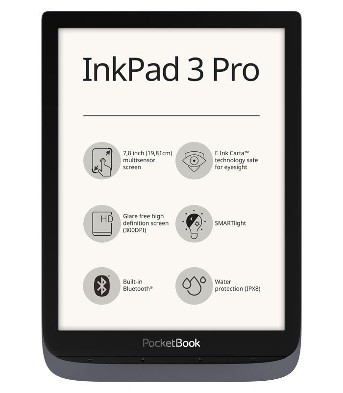 Pocketbook 740 InkPad 3 Pro - Metallic Grey PB740-2-J-WW
