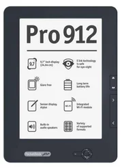 POCKETBOOK PRO 912,Grey, - ebook reader, 9,7" dotykový displej s elektronickým inkoustem 1200 x 825, WiFi, Bl