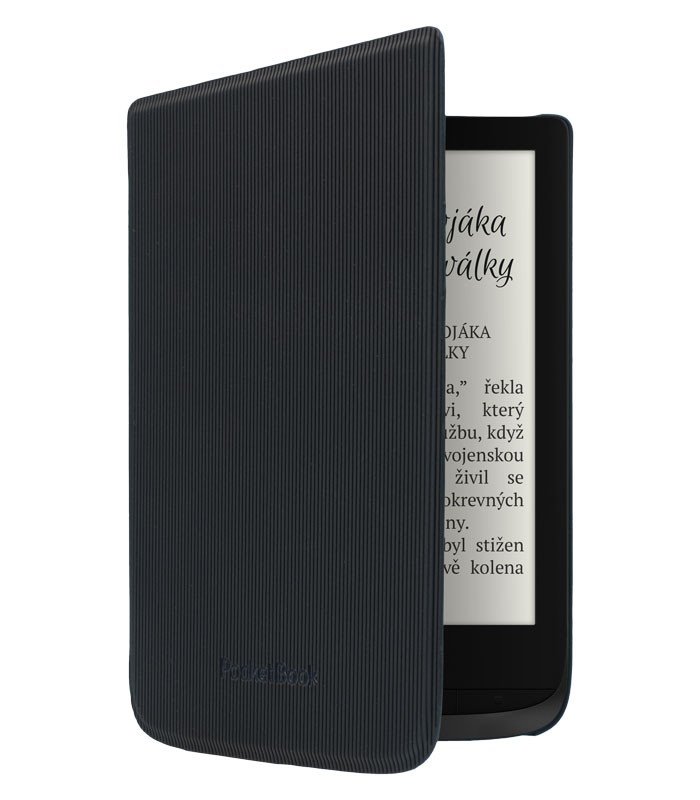 PocketBook púzdro Shell Black Strips, čierne HPUC-632-B-S