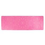 Podložka LIFEFIT YOGA MAT MANDALA DUO, 183x58x0,6cm, růžová