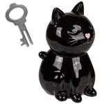 Pokladnička Cat, čierna