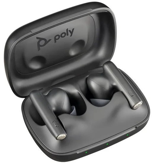 Poly bluetooth headset Voyager Free 60, BT700 USB-A adaptér, nabíjecí pouzdro, černá