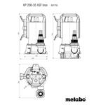 Ponorné kombinované čerpadlo METABO KP 200-35 ASF Combi (601793000)