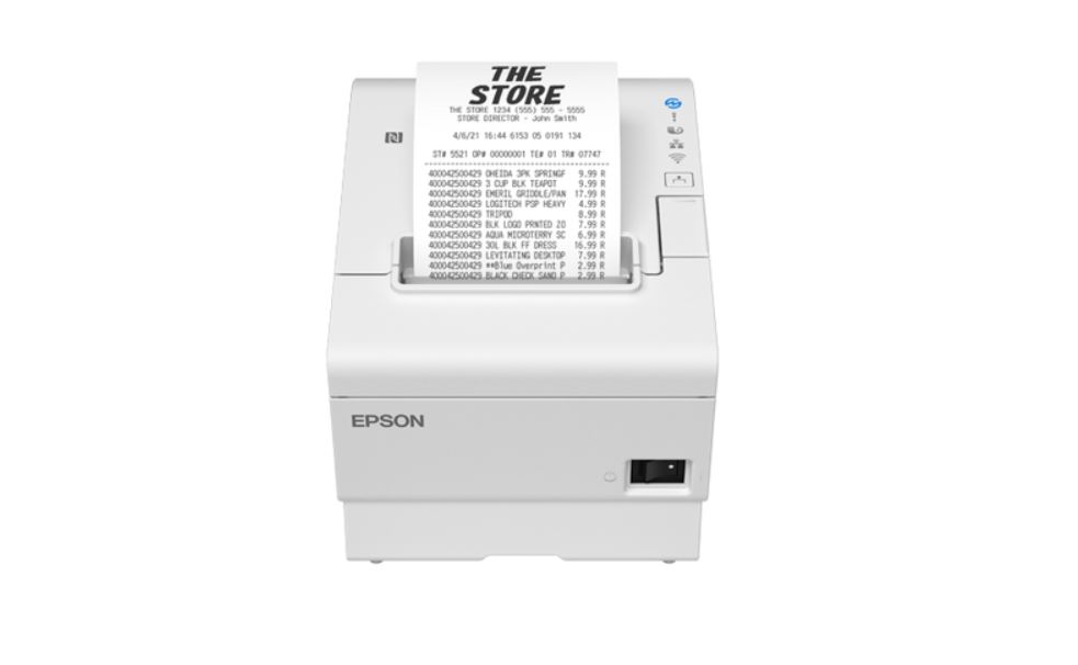POS tlačiareň EPSON TM-T88VII biela, 2xUSB, Ethernet, pevné rozhranie