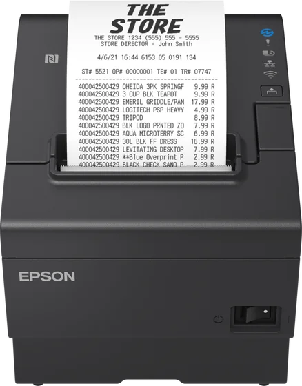 POS tlačiareň EPSON TM-T88VII čierna, RS232, USB, Ethernet, odnímateľné rozhranie