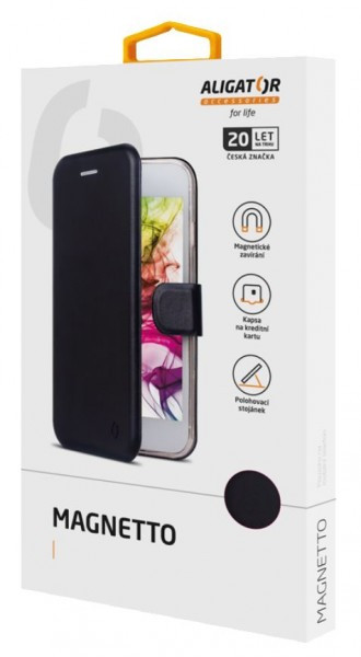 Pouzdro ALIGATOR Magnetto Xiaomi 14 Pro, Black