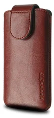 Pouzdro Redpoint Sarif se zavíráním, PU kůže, velikost XL, hnědé