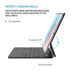 Pouzdro s bezdrátovou klávesnicí FIXED Typee pro Apple iPad Pro 11" M4 2024, CZ, černé