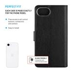 Pouzdro typu kniha FIXED Opus pro Apple iPhone 16e, černé