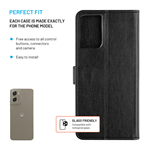 Pouzdro typu kniha FIXED Opus pro Motorola Moto G06/Power, černé