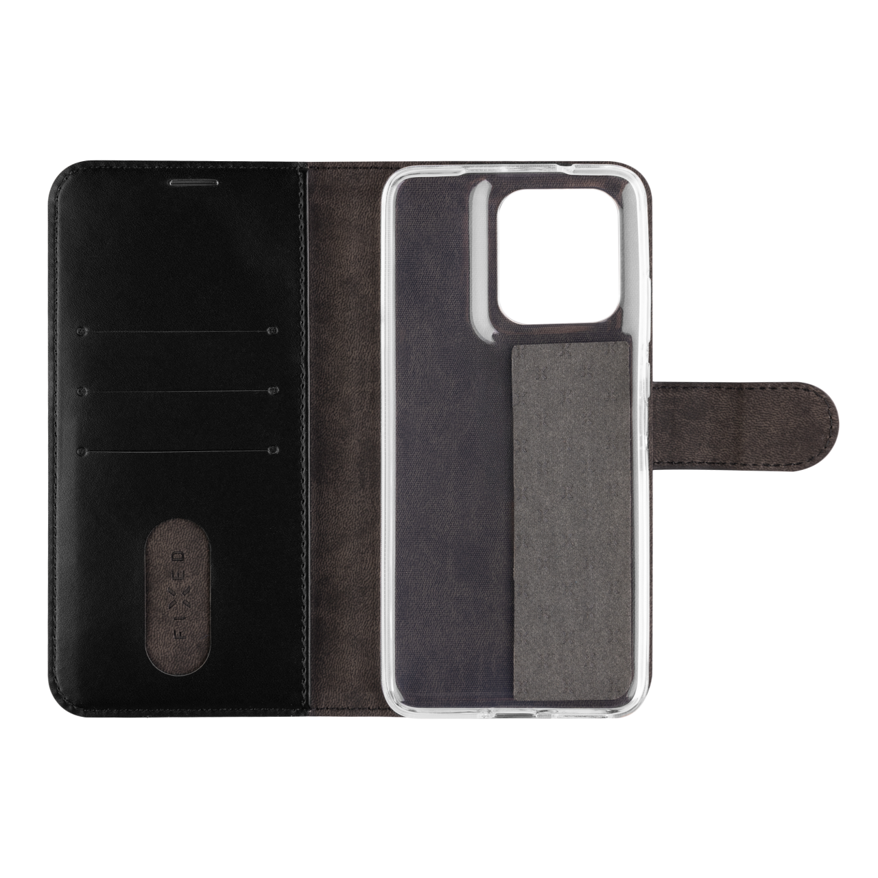 Pouzdro typu kniha FIXED Opus pro Motorola ThinkPhone 25 5G, černé