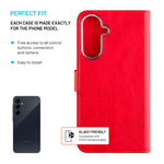 Pouzdro typu kniha FIXED Opus pro Samsung Galaxy A36 5G/A56 5G, červené
