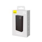 Power banka Baseus Adaman 40000mAh 22,5W 3x USB-A/micro USB/USB-C černá