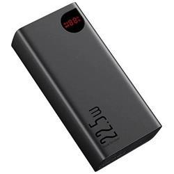 Power banka Baseus Adaman 40000mAh 22,5W 3x USB-A/micro USB/USB-C černá