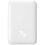 Power banka Baseus Mini s bezdrôtovým nabíjaním 10000mAh 20W USB-C biela